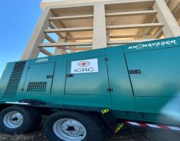 "مياه لبنان الجنوبي" تواصل عملها في القرى الحدودية التي تمكنت من الوصول اليها