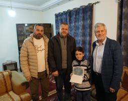 وفد من "حزب الله" جال على "جرحى المقاومة "في صيدا والجوار مكرما بيوم الجريح