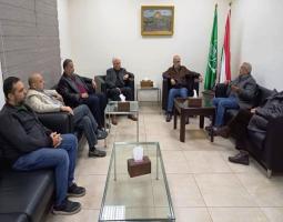 جولة للنائب سعد على فعاليات  صيدا عشية ذكرى استشهاد المناضل معروف سعد