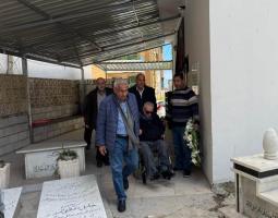 كم هو مؤلمٌ أن تقفَ أمام ضريح أخ عزيز كان مالئ الدنيا بحضوره وعطاءاته ..