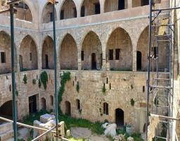 بديع تفقد "خان القشلة" برفقة الزعتري: نتابع أعمال الترميم وتأمين التمويل لإستكمال "مشروع متحف صيدا"