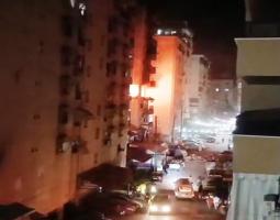 حصيلة غارة الفجر الاسرائيلية على صيدا : 3 شهداء واضرار مادية كبيرة