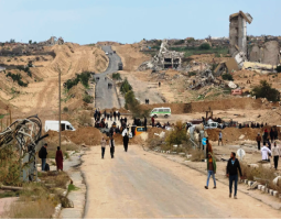 إسرائيل تسعى إلى تقطيع أوصال قطاع غزة