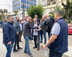 بديع : صيدا تتضامن اليوم، وكما هي دائما مع القضية الفلسطينية المحقة