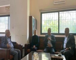 سعد يلتقي كلاوس ويدعو "الأونروا" الى استمرار قيامها بادوارها تجاه الفلسطينيين