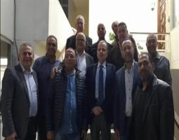 البزري يلتقي وفداً من الضباط المتقاعدين مطالبين بتسوية أوضاع