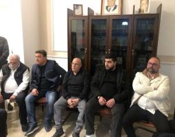 سعد يلتقي أصحاب المحلات التجارية في صيدا مستمعا لاعتراضاتهم على قانون الإيجارات