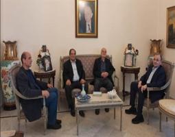 النائب البزري يلتقي البروفسور رائف رضا ويبحث معه قضايا نقابية