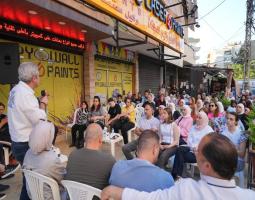 جولة للائحة "سوا لصيدا" في منطقة البستان الكبير في صيدا