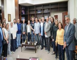 لائحة "سوا لصيدا" تواصل جولاتها على مؤسسات المجتمع الأهلي في صيدا