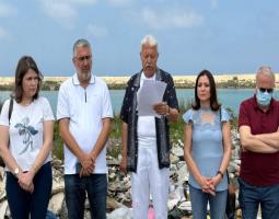 دندشلي من امام معمل النفايات في صيدا : هذه ليست معركة بيئية فقط، بل معركة على حقنا في مدينة نظيفة