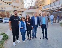 رئيس بلدية صيدا حازم بديع والرئيس السابق محمد السعودي إقترعا في صيدا: الأجواء الإنتخابية في صيدا جيدة ورائعة وراقية