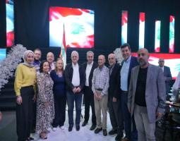 النقيب في الحفل التكريمي للماكينة الانتخابية للائحة 