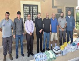 وفد من "حزب الله" جال على المستوصفات الصحية في صيدا وشرقيها مقدما أدوية