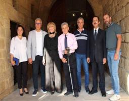 حوار شعري موسيقي بين ضفتي المتوسط بخان الإفرنج بإلقاء هيثم الغوش وعزف فراس عبد الله