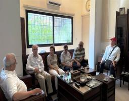 سعد يبحث  مع"تجمع المؤسسات الاهلية" بمسالة المطالبة بإخلاء مكتبها في بلدية صيدا