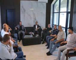 العميد سهيل حرب على رأس وفد عسكريّ في زيارة إلى بلديّة حارة صيدا.. 