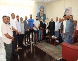 الحريري تلتقي الصيدلي مرجان ووفودا من جامعة التكنولوجيا وبلدية البرغلية وسائقي الشاحنات و"التوك توك"