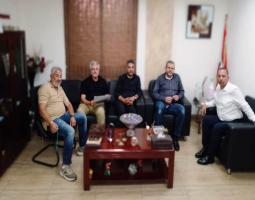 وفد من "حزب الله" جال على رؤساء الإدارات الرسمية في سراي صيدا الحكومي.