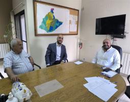 الصيدلي مرجان يلتقي رؤساء بلديات جزين، روم، كفرفالوس و كفرجرة