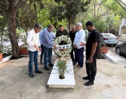 وفد من "حزب الله" زار ضريح الراحل المناضل مصطفى سعد بالذكرى الـ 23 لرحيله