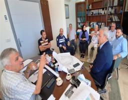 بلدية صيدا تستعرض "خطط تطوير المرفأ , ومشروع الأعمال التحسينية" مع رئيس مصلحة الاستثمار