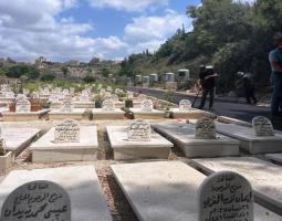 "جمعية محمد زيدان" تكفّلت بتزفيت الطريق المؤدية إلى القسم الشرقي في مقبرة سيروب- صيدا