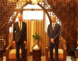 محافظ الجنوب يستعرض مع السفير الفرنسي الاوضاع في لبنان والمنطقة 