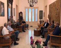 البزري يلتقي العميد أبو ضاهر والبحث يتناول الأوضاع الأمنية في صيدا والجنوب