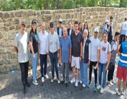 حملة نظافة في محيط قلعة صيدا البرية تحت شعار "مدينتنا مسؤوليتنا"..