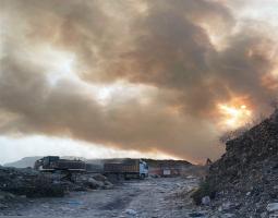 سعد طالب الزين بوضع حد نهائي للجرائم البيئية في معمل النفايات في صيدا