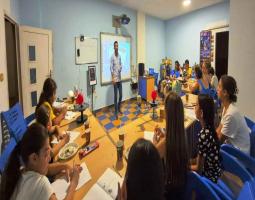 عشية الخسوف الكلي للقمر..ورشة عمل تربوية علمية في صربا الجنوبية