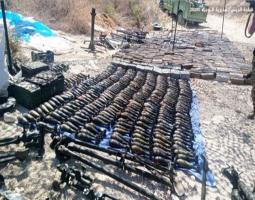 الجيش: تسلُّم كمية من السلاح الفلسطيني من مخيمَي البداوي وعين الحلوة