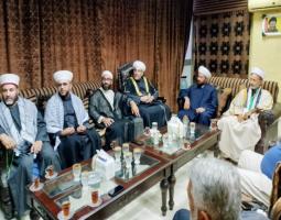 "حزب الله" في صيدا يلتقي وفدا علمائيا من "رابطة العروة الوثقى" .