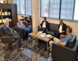 ضاهر يستعرض آلية "مياه لبنان الجنوبي" لتلبية حاجات ومتطلبات البلديات من المياه في المدن والقرى