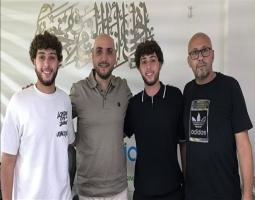 الصيدلي مرجان يلتقي أبطال كرة الطاولة الهبش ويؤكد دعمه للطاقات الشبابية والرياضية