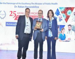 "الجمعية اللبنانية للأمراض الجرثومية" تُكرّم الدكتور البزري "تقديراً لمسيرته الطبية الرائدة"