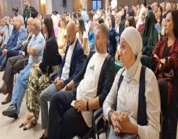 بلدية صيدا تكرم الصحافية الفلسطينية بليستيا العقاد التي روت حكاية معاناة اهالي غزة