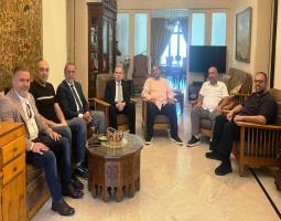 وفد "جمعية المقاصد" في صيدا يلتقي النائبين اسامة سعد وعبد الرحمن البزري