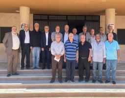 سعد يلتقي وفداً مركزياً فلسطينيا  وتاكيد على "ضرورة حماية المخيمات ومنع الإخلال بأمنها واستقرارها".