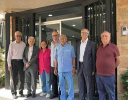 سعد يلتقي "تجار حسبة" صيدا , ويتفقد" مركز مكافحة الإدمان" ومشروع "النارنج"