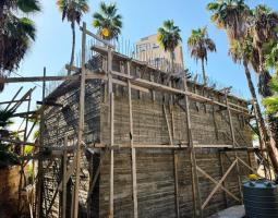 "مياه لبنان الجنوبي" تواصل اعمال  بناء خزان مياه لتغذية أحياء في صيدا القديمة