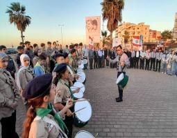 صيدا تضيء "شعلة الوفاء لرفيق الحريري"