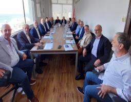 إتحاد بلديات صيدا الزهراني يعيد افتتاح مقره في المدينة ويعقد جلسته الأولى