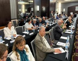 رئيسة "الهيئة النسائية الشعبية" إيمان سعد تشارك في اعمال "المؤتمر القومي العربي"