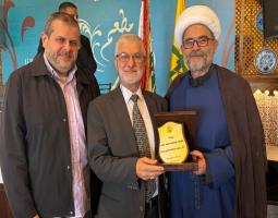 "حزب الله" يكرم مخاتير مدينة صيدا