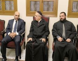 الصيدلي عمر مرجان يهنّئ المطارنة الحداد والعمار بعيد الميلاد المجيد