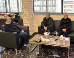 وفد من "حزب الله" يلتقي مدير عام "مؤسسة مياه لبنان الجنوبي"