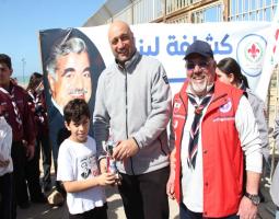 "على خطى الرفيق" .. ميني ماراثون ل"كشافة المستقبل" بمشاركة 200 متسابق من مدارس صيدا