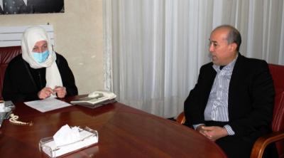 الحريري تلتقي الحاج حسن فضل صالح والحاج شوقي سليم